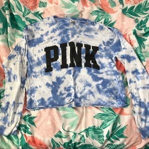 vs pink long sleeve t shirt